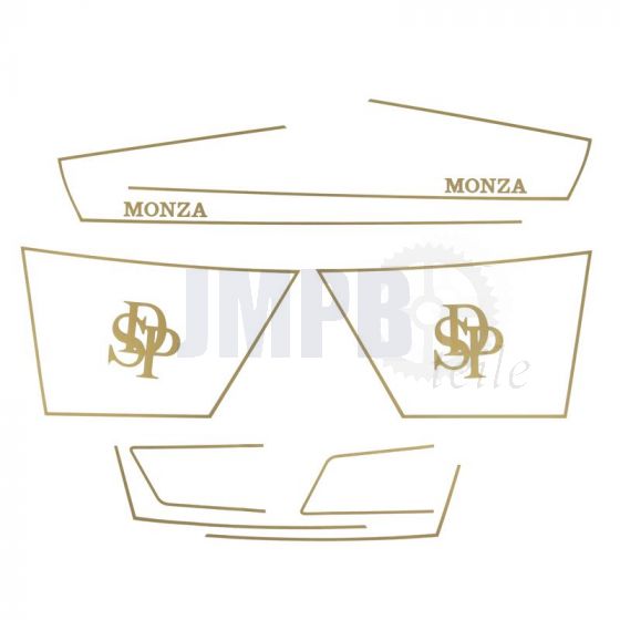 Aufklebersatz Linien Puch Monza SDP Gold