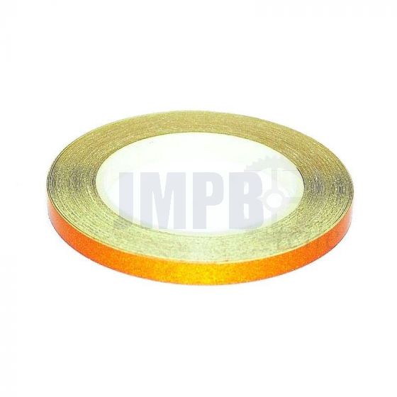 Felgen Rand Aufkleber Orange 5MM - 6Mtr