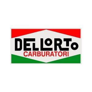 Aufkleber Dellorto 60X30MM