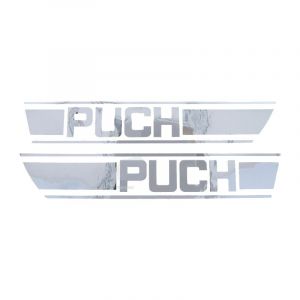 Tank Transferset Puch X30 Chrom