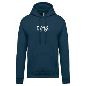 Sweater Tomos Hoodie Blau