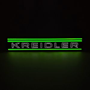 Lampe Kreidler Streifen LED Grün