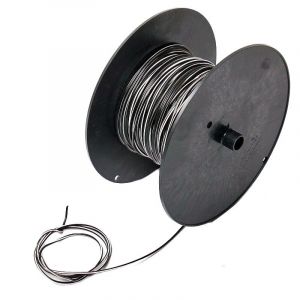 Elektrischen Kabel 1.0MM² Schwarz / Weiß Pro Meter