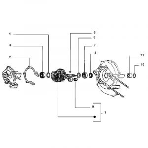 Kurbelwelle Vespa Ciao Kobo 10