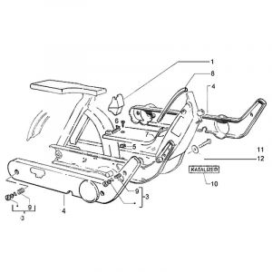 Seitenteilen Vespa Ciao