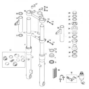 Gabel Tomos Standard