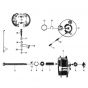 22. Zundapp 529 Vorderradnabe120MM