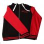 Sweater Kreidler Van Veen Hoodie Rot/Schwarz 