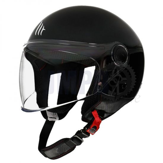 Helm Jet Street MT Schwarz Glanz