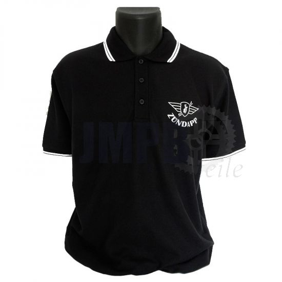 Polo Zundapp Classic Schwarz/Weiß