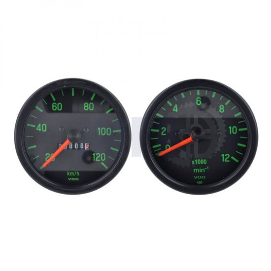 Tachometer + Drehzahlmesser VDO Replica Kreidler