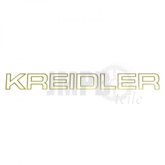 Aufkleber Kreidler Gold 200MM Pro Stück