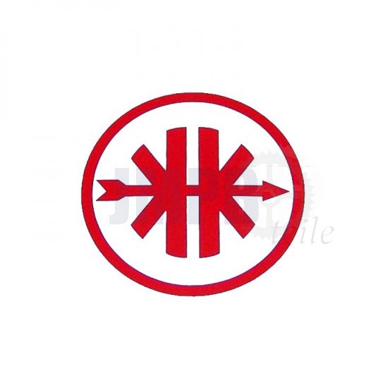 Transfer KK Logo Kreidler - Rot - 45MM