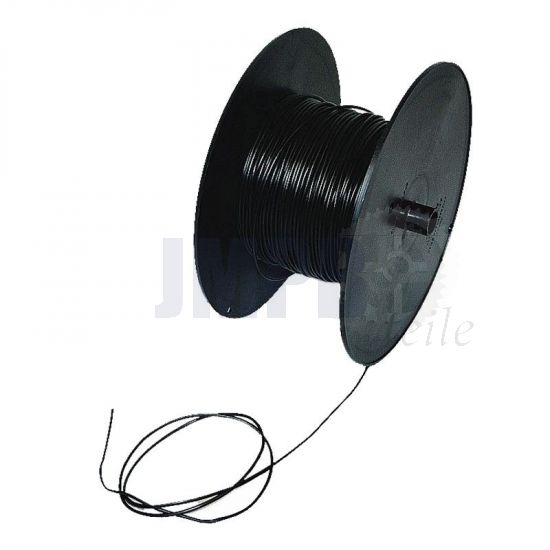 Electrischen Kabel 0.5MM² Schwarz Pro Meter