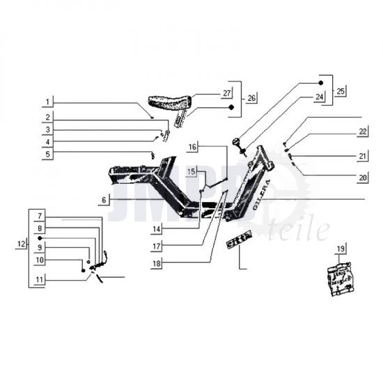 Rahmen Gilera Citta